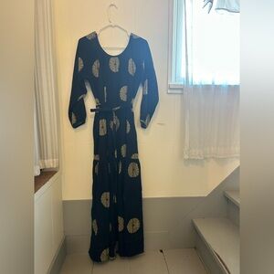 Lorry Reversible Dress in Firefly.